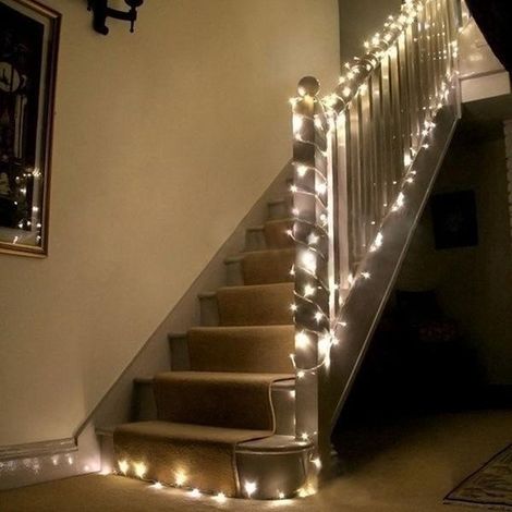Uping Guirlandes Lumineuses 22m 200 Leds, avec Prise EU, 8 Modes de Fonctionnement, Décoration Maison Jardin Fête Cérémonie (Blanche Chaude) (1/5)