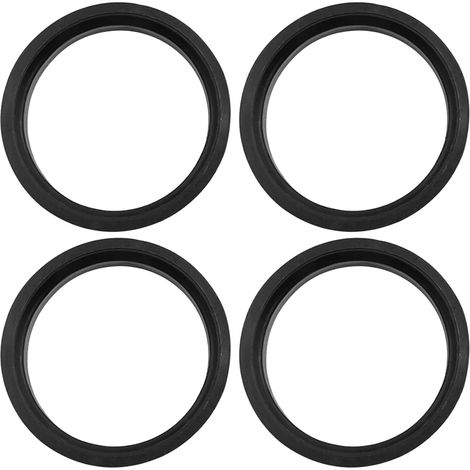 Moyeu Roue Auto Bague De Centrage Noir Plastique Diamètre Intérieur 57,1 Mm, Diamètre Extérieur 66,6 Mm (1/5)