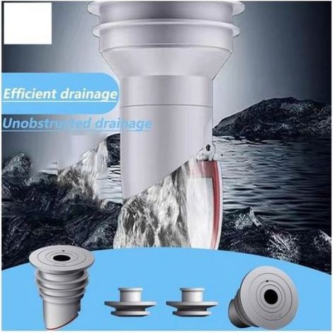 Bouchon Anti-Odeur - Joint Etanche En Silicone Pour Tuyaux De 35 A 40 Mm - Pour Machine A Laver Evier Lavabo - 2 Unites (1/5)