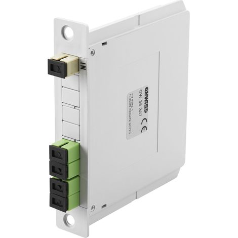 1x4 SPLITTER AVEC ADAPTATEURS SC/APC GEWISS GW38307