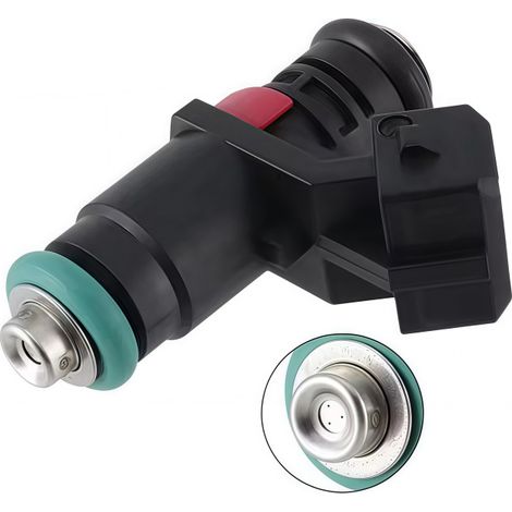 MEV15-001-A Motorcycle Fuel Injector Nozzle, 3 Holes, 125 cc, Compatible with Motorcycle Accessories--DTEKGAZ