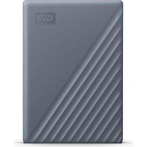 WD My Passport 5 TB Grau WDBRMD0050BGY-wesn