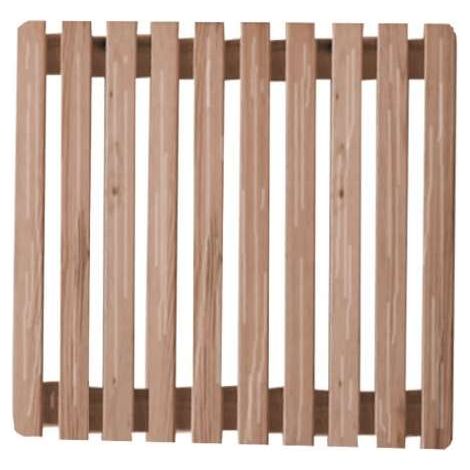 Pedana Doccia Legno 59X59 h 4,5 Lusso Xtra (1/3)