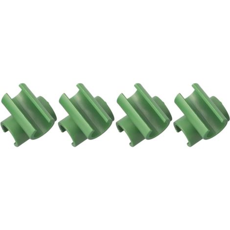 Lot de 50 connecteurs croisés pour treillis de jardin pour cage à tomates 16 mm (1/5)