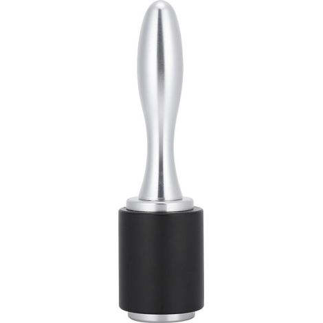 Marteau de gravure sur cuir, maillet nylon pour travail du cuir DIY, manche en bois, outil de frappe et estampage, noir (1/5)