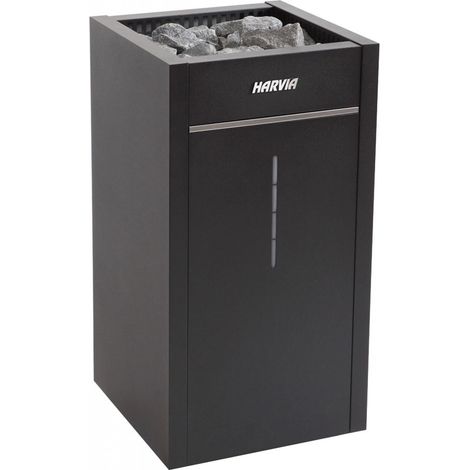 Harvia Virta Combi HL70S Saunaofen mit Verdampfer 6,8 kW Combiofen Standofen schwarz (1/5)