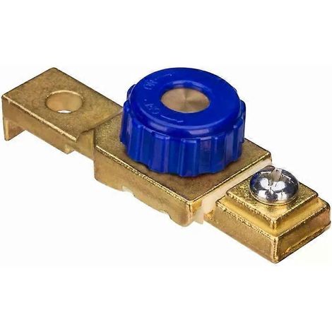 Compatible avec le disjoncteur de batterie latéral automobile 12V 80A, l'interrupteur de protection contre les fuites de courant des bornes de déconnexion de batterie de voiture et de moto. (1/5)