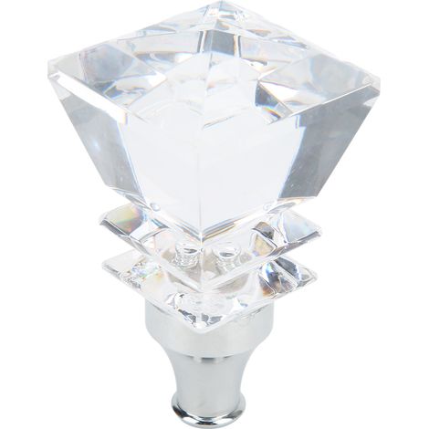Manette de vitesse en cristal LED multicolore universel pour boîte manuelle et automatique, pommeau lumineux changeant de couleur. (1/5)