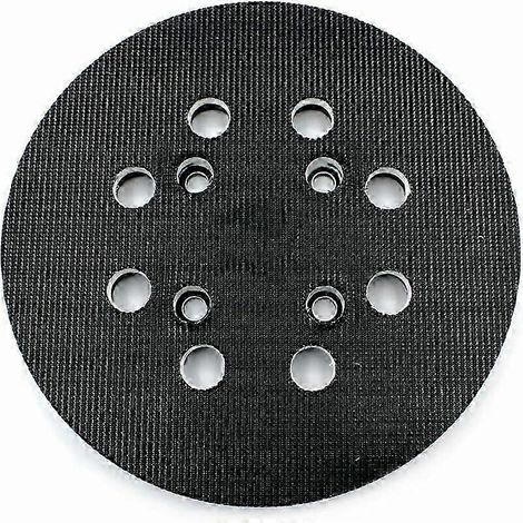Sanding pad for Bosch ( 125 mm, medium hardness with accessory system for eccentric sander PEX 300/400 AE / 4000 AE / Advanced Orbit 18 (1/5)