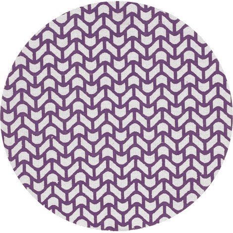 Disque abrasif à mailles quadrillées 710W 150 mm 80+ non perforé violet (1/5)