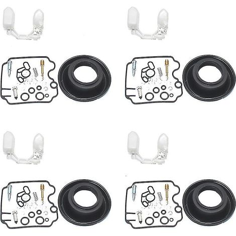 For Yamaha Xtz 750 Tdm 850 Fzr 1000 Trx 850 Xtz750 Tdm850 Fzr1000 Trx850 Motorcycle Carburetor Repair Float Plunger Diaphragm( 4 Float Diaphragm) (1/5)