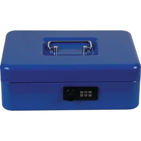 BURG-WÄCHTER  Caja  de  dinero  MONEY  H90xB250xT180mm  Peso  1,31kg  Cerradura  de  combinación  azul  Money  Code  5025  blue