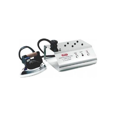 Lelit PS25 estación plancha al vapor 800 W 2,5 L Suela de acero inoxidable Negro, Acero inoxidable
