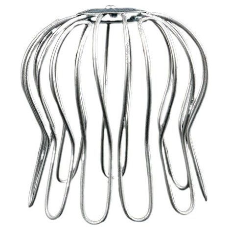 Crépine efficace pour descentes de gouttière et siphons de sol (50-70 mm) (1/4)