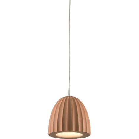 Suspension en béton design moderne Concrete - Rouiller (1/2)