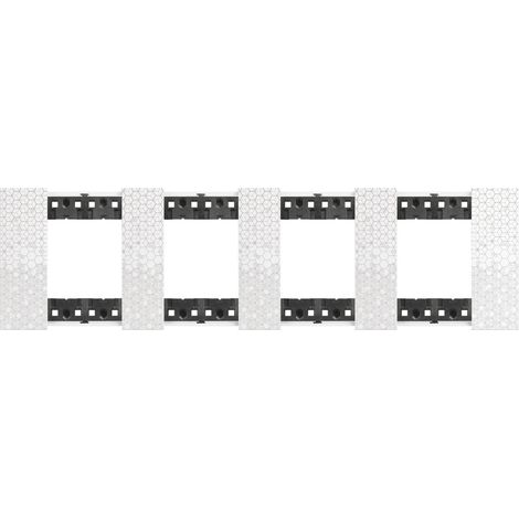 Living Now plaque pixel 4X2 modules 71V BTICINO BTKA4802M4MW
