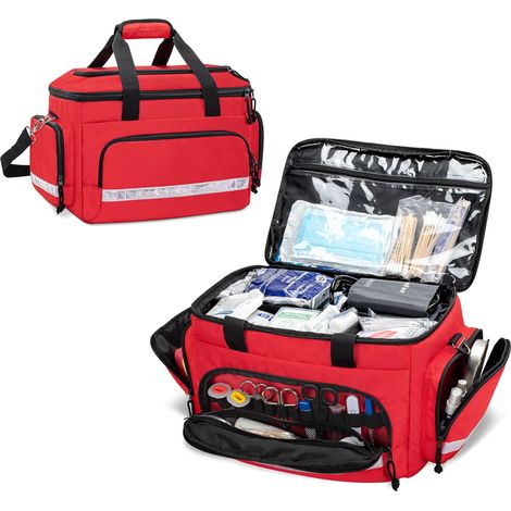Damero Sac de Premier intervenant Vide, Rouge