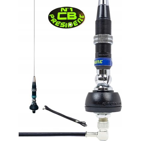 CB President Iowa Antennenhalterung 102CM Edelstahlringe (1/5)