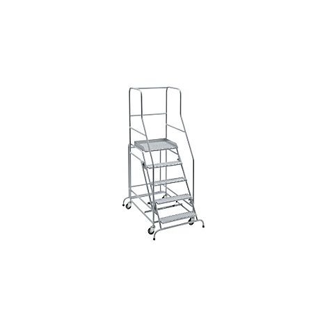 Escalera rodante con tarima  piezas insertadas en los peldaños (1/4)