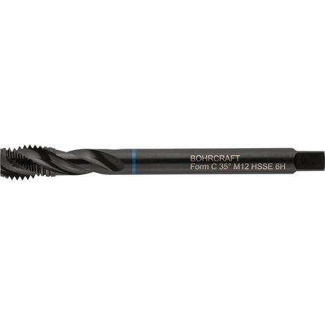 Machine à filetage mâle Anneau bleu DIN 376 H40° HSS-E VAP // M12 BC-SP Engins de forage 41550301200