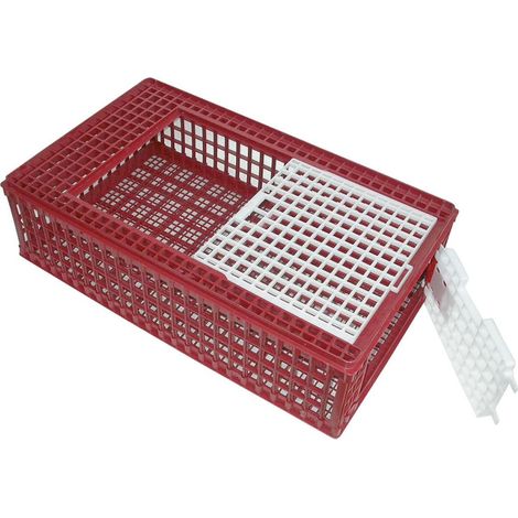 Cage Transport Pvc Volaille Robuste, Hygiénique, Grande Capacité - Générique