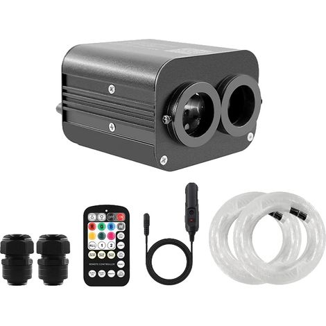 Luz de techo LED para coche, control de música, efectos dinámicos, 600 unidades 0,75 4m-a, enchufe europeo (1/2)