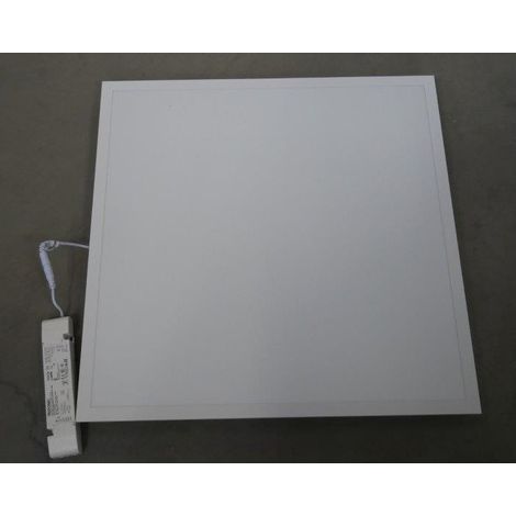 Plafonnier encastré LED 36W dalle 600x600mm 3000K 3600lm 120° dimmable avec alim DALI 230V IK02 IP40 Panneau LEDVANCE (1/2)