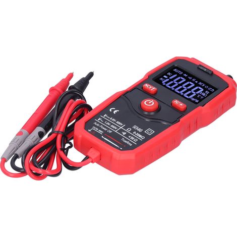 UA9346 Digitalmultimeter mit VR-LCD-Bildschirm, vollautomatischer AC/DC-Spannungs- und Widerstandsmessung (1/5)
