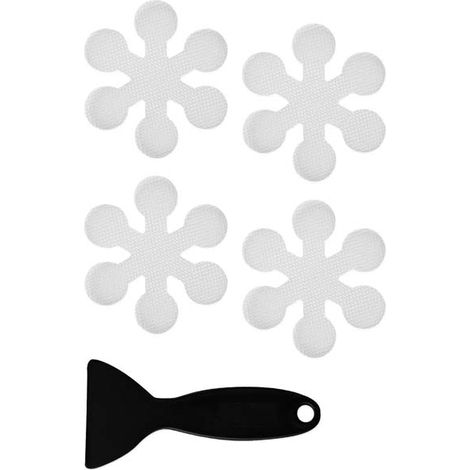 Jiajia AI, Autocollants antidérapants pour Baignoire et Douche avec grattoir pour jardin, terrasse et extérieu (1/5)