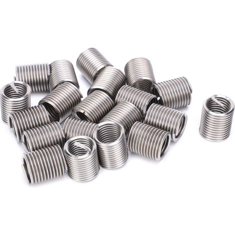 20 inserts taraudés mâle femelle réducteur écrou réparation outil inox fixation M14x22D (1/5)