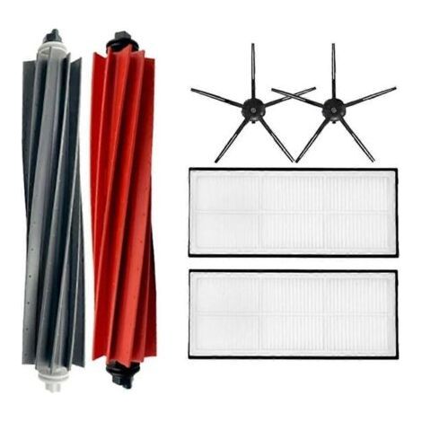 Accessoires Roborock S8 S8 Plus S8 Pro, Brosses Filtres Lingettes et Sacs Poussière, Pièces Rechange Robot Aspirateur (1/5)