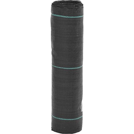 Unkrautvlies Schwarz 0,5x10 m PP vidaXL