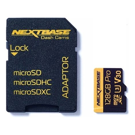 Nextbase 128GB U3 MicroSD-Speicherkarte mit Adapter (1/3)