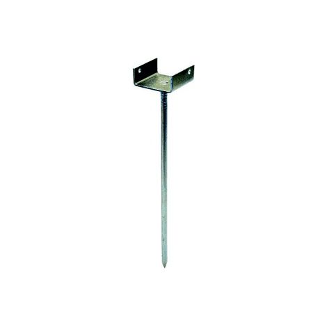 Support de latte clou acier galvanisé 180x40 mm – Pour lisse de rehausse – Liaison charpente – 169918040 – BWK