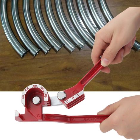 Cintreuse manuelle haute dureté à 180° pour tubes en aluminium/cuivre de 6/8/10 mm (1/5)