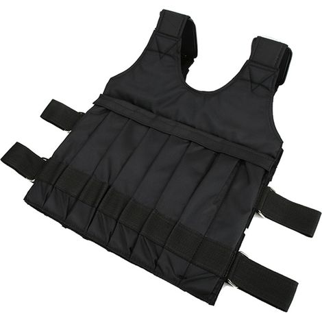 Gilet/veste lesté vide, charge maximale réglable de 20 kg, sans accessoires lestés (1/5)