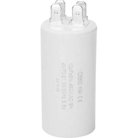 Condensateur de démarrage moteur à double insertion écologique CBB60 450 V 10 µF ESR 0,2 JR2025032600407 (1/4)
