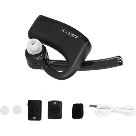 Kit Oreillette Bluetooth PTT Talkie-Walkie 3e Génération. Casque K Sans Fil Voie Claire Portable pour Talkie-Walkie (1/5)