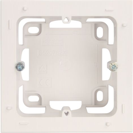 Schneider Electric ODACE STYL scatola di montaggio a vista bianca 85mm (1/2)