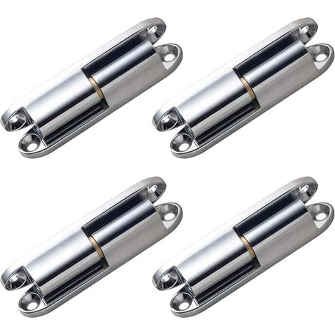 4Pcs Door Screw-in Hinge, Door Hinges, Renovation Hinge, Cupboard Door Hinge, for Home Furniture Hardware Cabinet Door Guard Drawer (1/4)