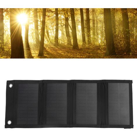 Tragbare 5V 10W Solarpanel-Tasche, faltbares Solarpanel, USB-Ausgang (1/5)