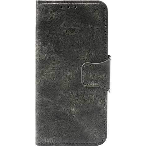 Étui portefeuille avec porte-cartes pour Samsung Galaxy A73 5G - Vert - Coque de protection (1/5)