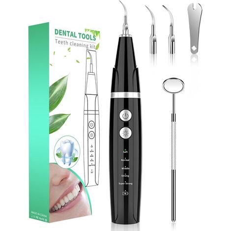 Kit de Hygiène Dentaire  Brosse à Dents Électrique avec Hydropulseur  Pour Hygiène Buccale et Haleine Fraîche  Accessoires Inclus (1/5)
