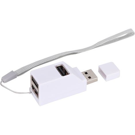 concentrador USB, conector USB 2.0, velocidad de 480 Mbps, compacto, para PC y tablet. (1/5)