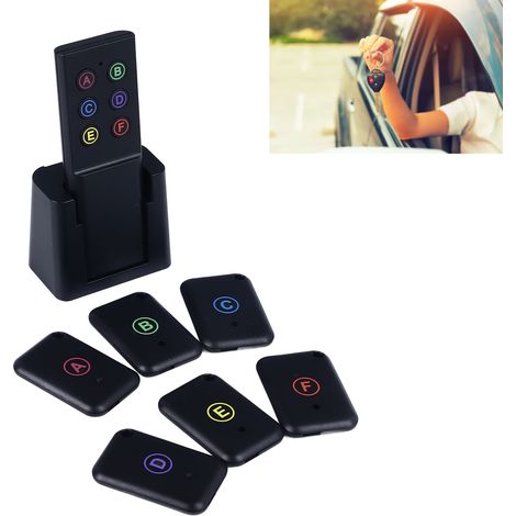Dispositif anti-perte intelligent sans fil 433,92 MHz (1 à 6) pour clés, portefeuilles et téléphones portables convient aux enfants, aux voitures, aux portefeuilles, aux animaux de compagnie, aux bag (1/5)