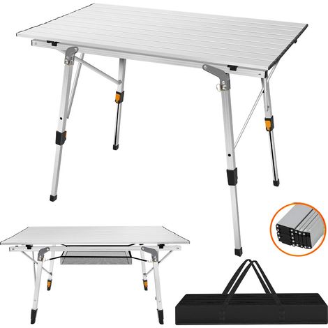 3ft Campingtisch Alu Table pliante Table de jardin pliante jusqu'à 30 KG pour le camping