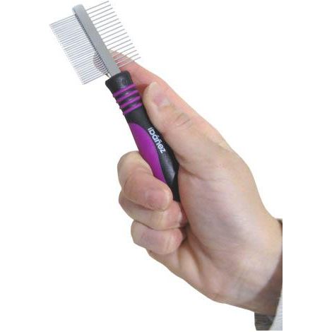 Mini IBÁÑEZ double peigne pour petites races. (1/2)
