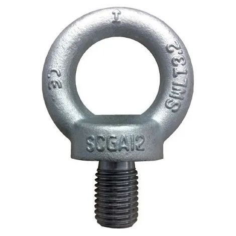 GOLFARO DIRITTO MASCHIO ZINCATO  PERNO D.8X13 mm