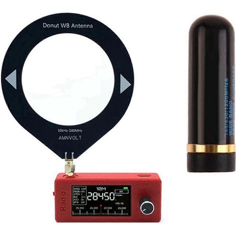Tragbares Radio 0,5 kHz - 181 MHz, 1,9-Zoll-IPS-Bildschirm, Taschenradio (1/5)
