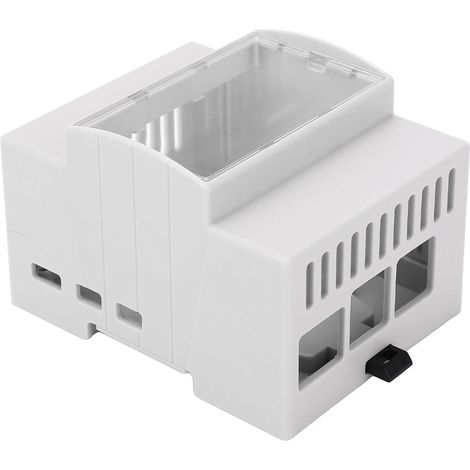 Boîtier d'alimentation pour rail DIN en ABS pour instrument électronique, dissipateur thermique Raspberry Pi 5B (1/5)